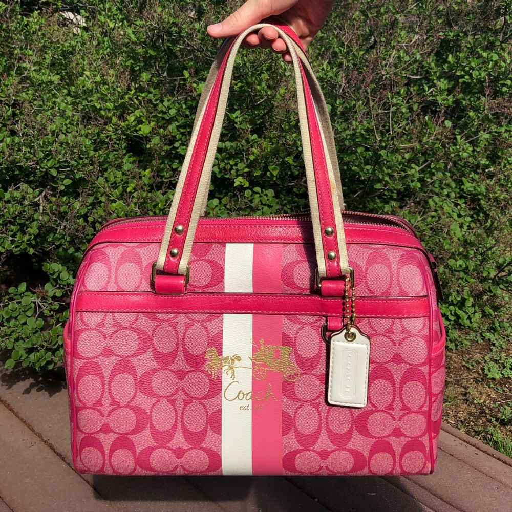 RETAIL Coach Pink Shoulder Bag